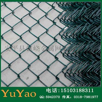 钰峣厂家直销l量大从优PVC5cmX5cm涂塑浸塑动物园勾花围栏网