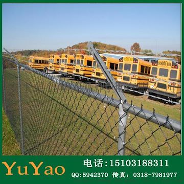 【出口标准】钰峣厂家菱形活络勾花pvc草坪护栏绿化网